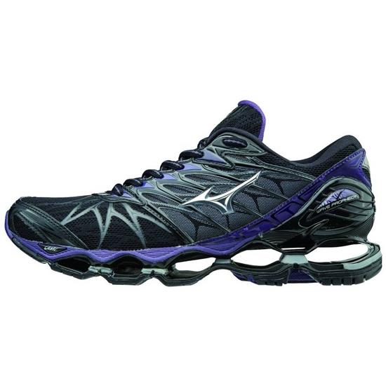 Mizuno Wave Prophecy 7 Löparskor Dam Svarta Silver | 743068DSF