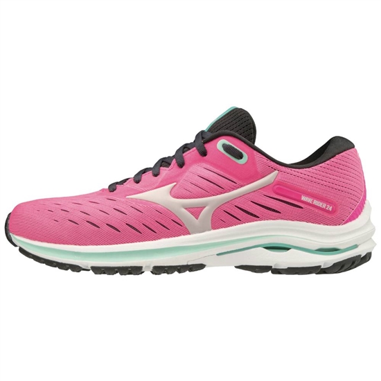 Mizuno Wave Rider 24 Löparskor Dam Rosa | 124309IYS