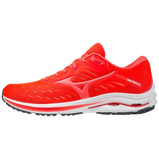 Mizuno Wave Rider 24 Löparskor Herr Röda Korall | 326740ZFD