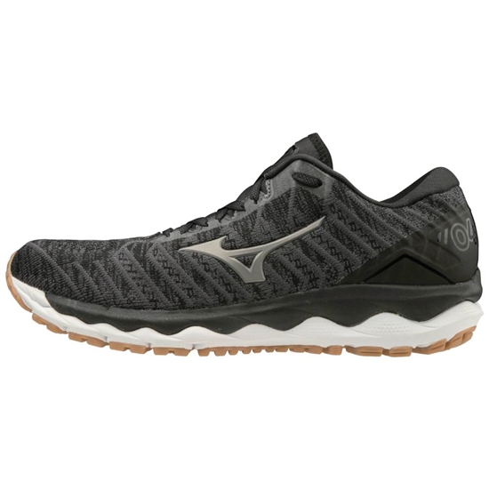 Mizuno Wave Sky 4 WAVEKNIT Löparskor Herr Mörkgrå | 890147IYL