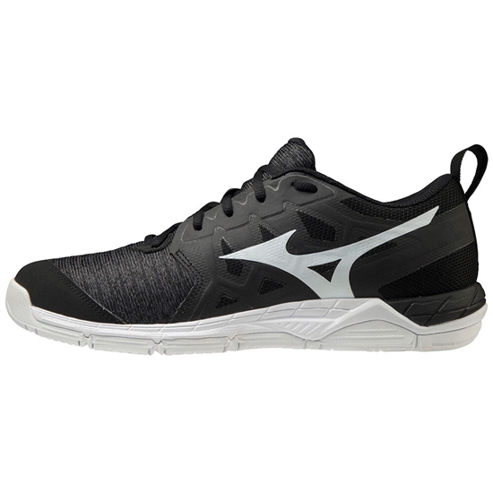 Mizuno Wave Supersonic 2 Volleybollskor Herr Svarta Vita Grå | 719620NZY